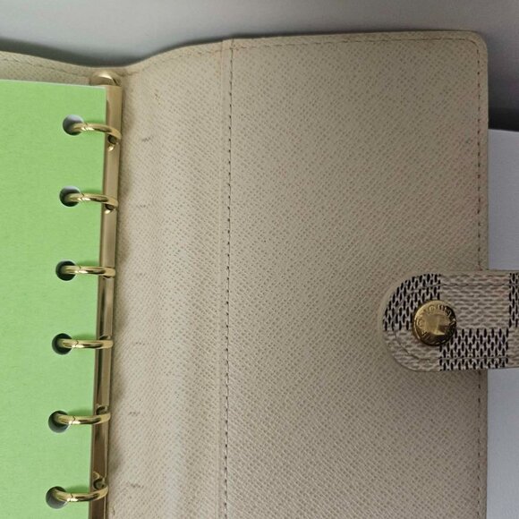 Louis Vuitton Damier Azur Agenda PM Day Planner Cover - Picture 4 of 7